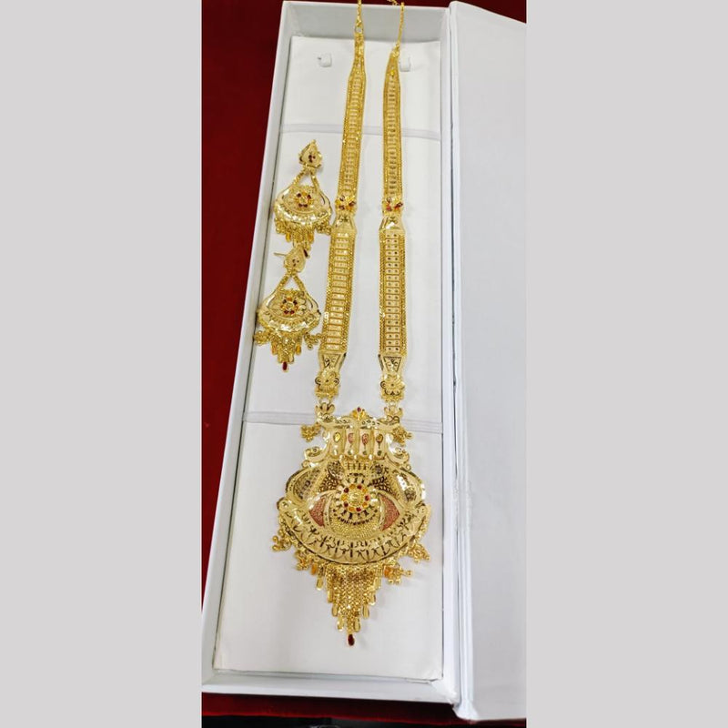 Pari Art Jewellery Forming Long Necklace Set