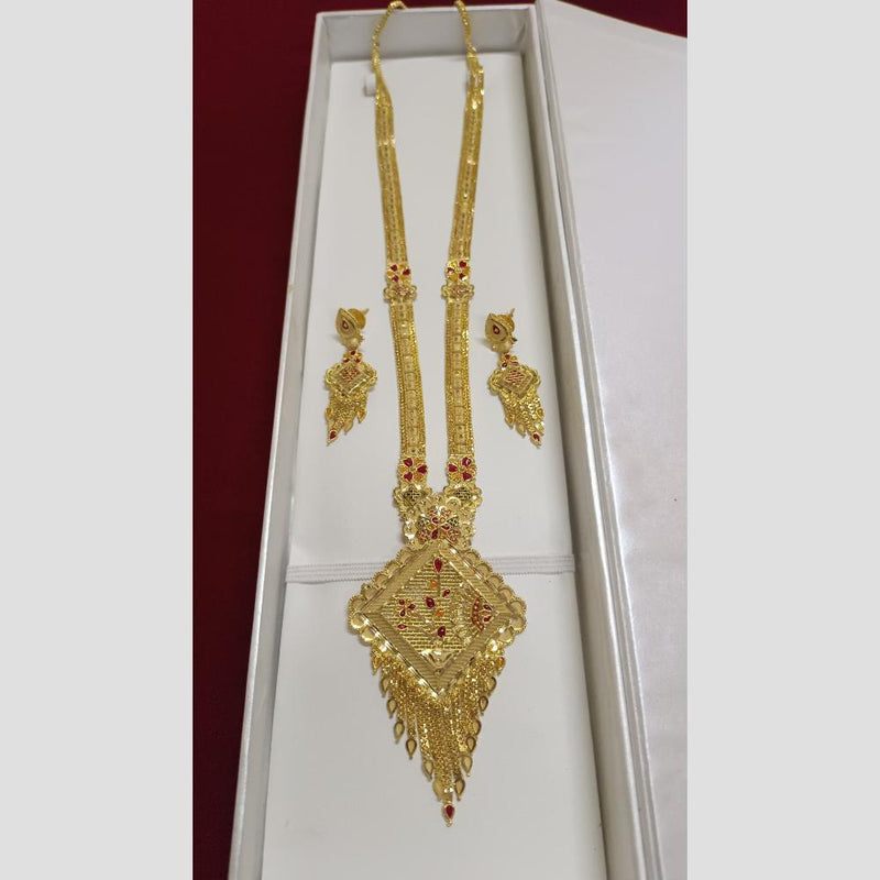 Pari Art Jewellery Forming Long Necklace Set