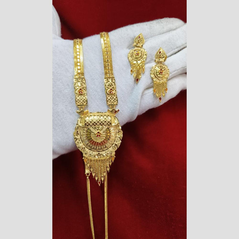 Pari Art Jewellery Forming Long Necklace Set