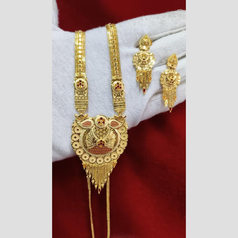 Pari Art Jewellery Forming Long Necklace Set