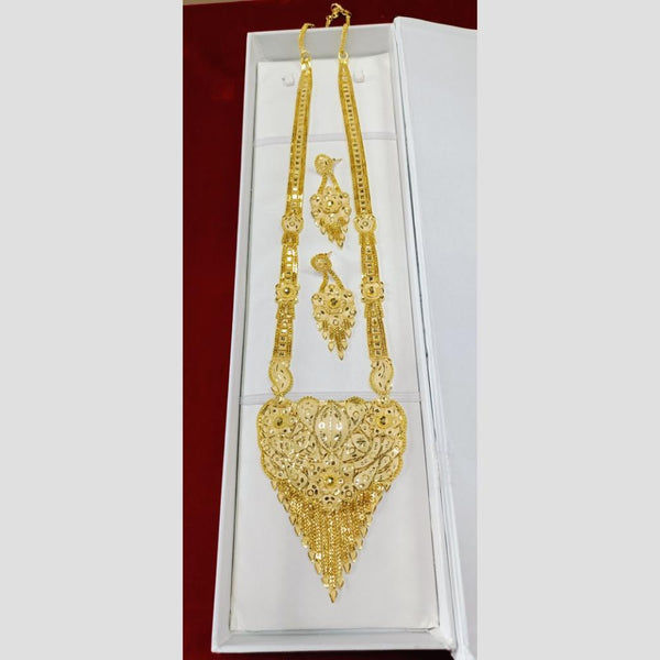 Pari Art Jewellery Forming Long Necklace Set