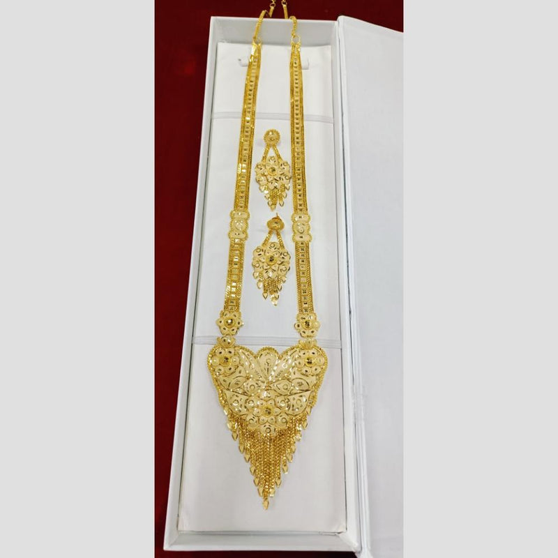 Pari Art Jewellery Forming Long Necklace Set