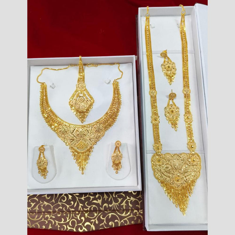 Pari Art Jewellery Forming Double Necklace Set