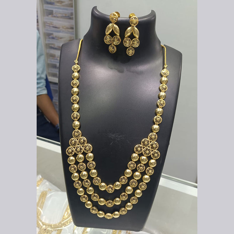 Pari Art Jewellery Forming Long Necklace Set