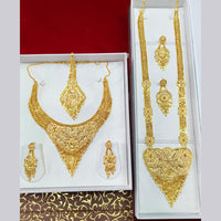 Pari Art Jewellery Forming Double Necklace Set