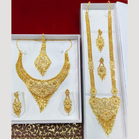 Pari Art Jewellery Forming Double Necklace Set