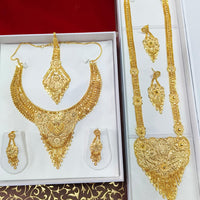 Pari Art Jewellery Forming Double Necklace Set