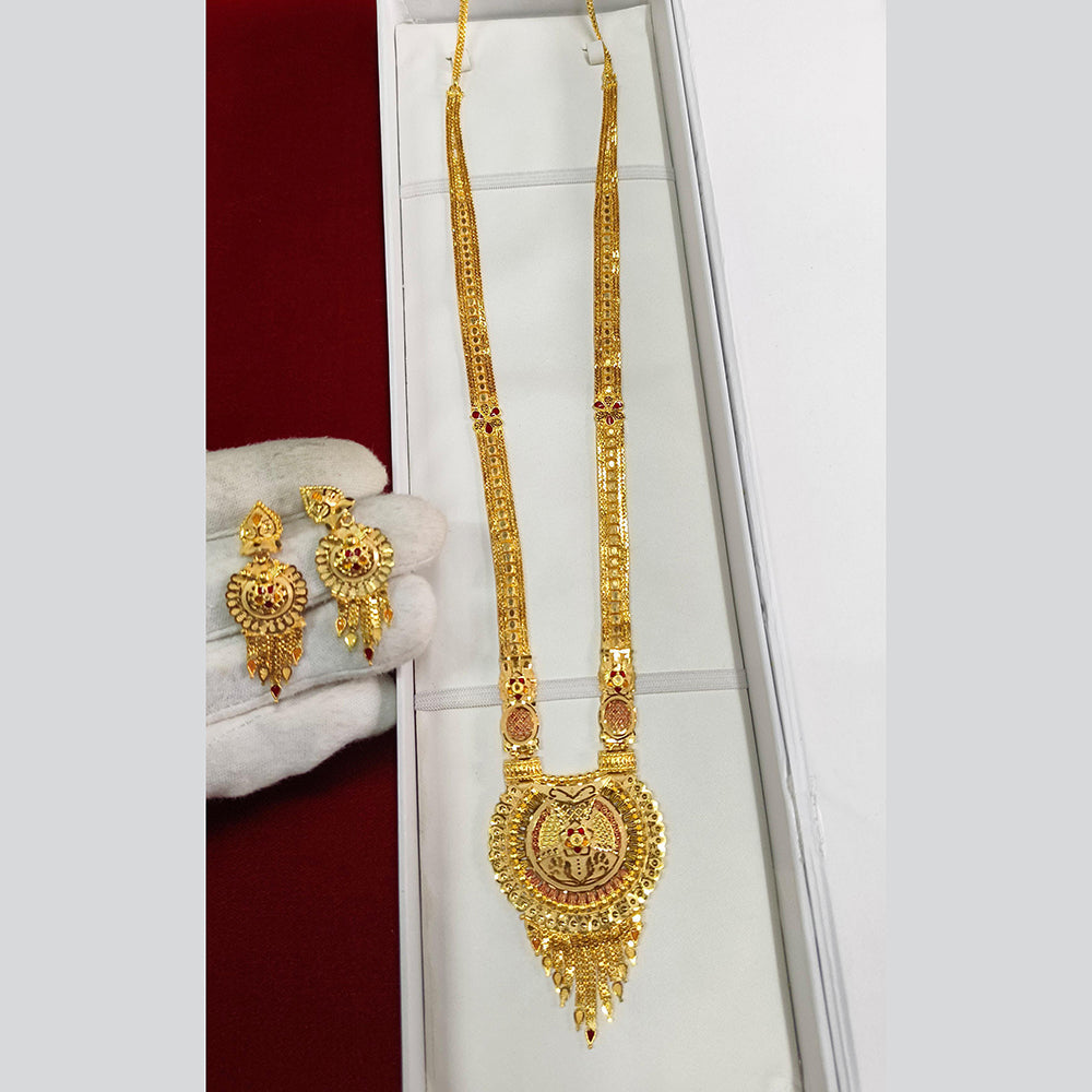 Pari Art Jewellery Forming Long Necklace Set