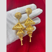 Pari Art Jewellery Gold Forming Jhumki Earrings