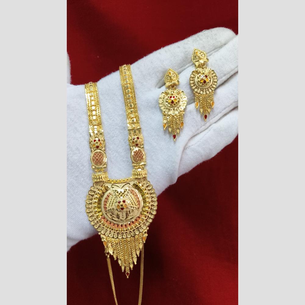 Pari Art Jewellery Forming Long Necklace Set