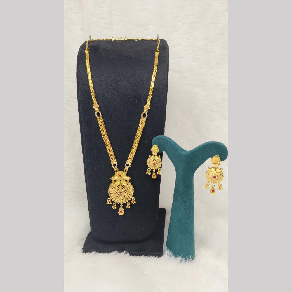 Pari Art Jewellery Forming Long Necklace Set