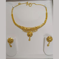 Pari Art Jewellery Forming Gold Necklace Set
