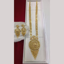 Pari Art Jewellery Designer Forming Gold Plated Long Necklace Set
