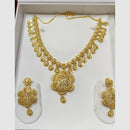 Pari Art Jewellery Designer Forming Gold Plated Necklace Set
