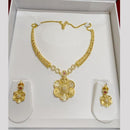 Pari Art Jewellery Designer Forming Gold Plated Necklace Set