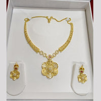 Pari Art Jewellery Designer Forming Gold Plated Necklace Set