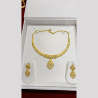 Pari Art Jewellery Designer Forming Gold Plated Necklace Set