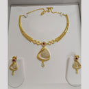 Pari Art Jewellery Designer Forming Gold Plated Necklace Set