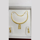 Pari Art Jewellery Designer Forming Gold Plated Necklace Set