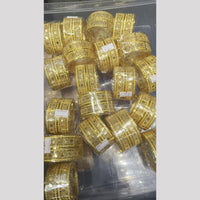 Pari Art Jewellery Forming Gold Openable Bangles Set