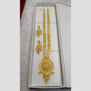 Pari Art Jewellery Designer Forming Gold Plated Long Necklace Set