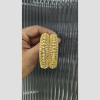 Pari Art Jewellery Forming Gold Openable Bangles Set