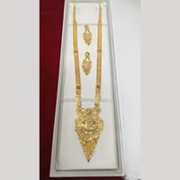 Pari Art Jewellery Designer Gold Plated Long Necklace Set