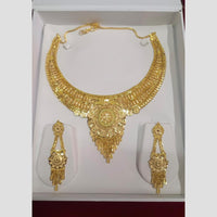 Pari Art Jewellery Designer Gold Plated Necklace Set