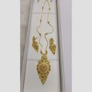 Pari Art Jewellery Designer Gold Plated Long Necklace Set