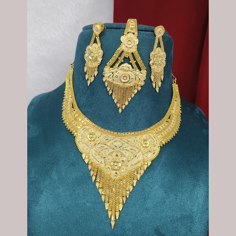 Pari Art Jewellery Stylish Forming Necklace Set