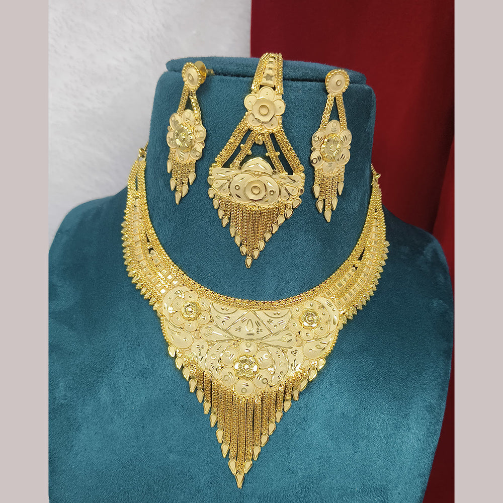 Pari Art Jewellery Stylish Forming Necklace Set