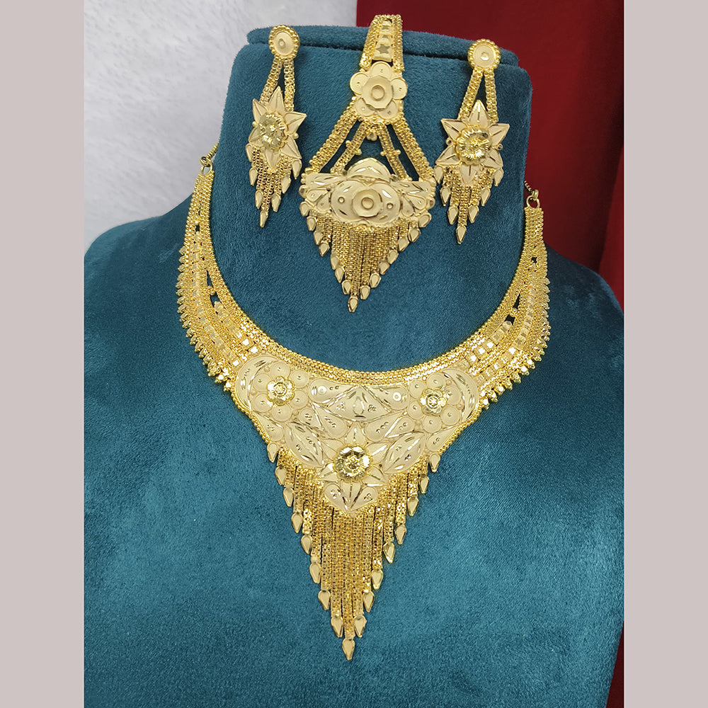 Pari Art Jewellery Stylish Forming Necklace Set