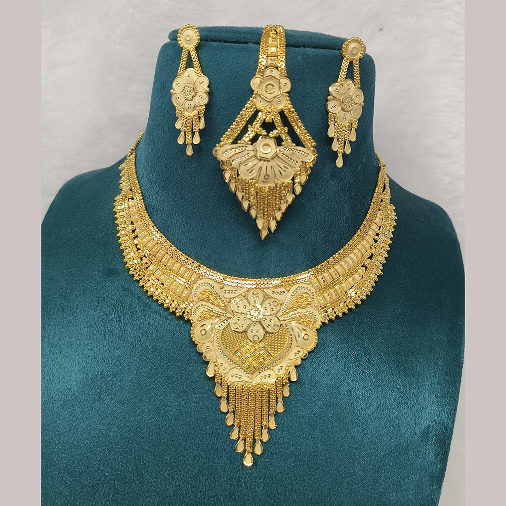 Pari Art Jewellery Stylish Forming Necklace Set