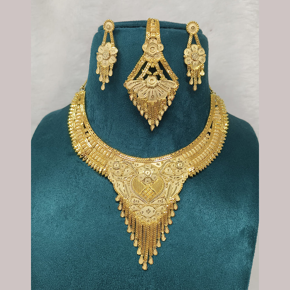 Pari Art Jewellery Stylish Forming Necklace Set