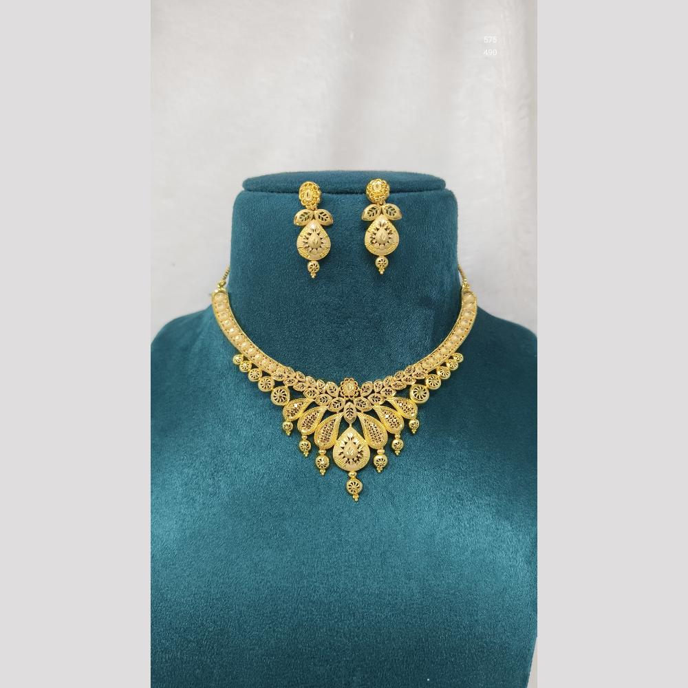 Pari Art Jewellery Stylish Forming Necklace Set