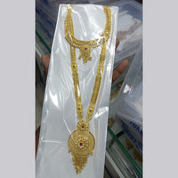 Pari Art Jewellery Forming Royal Double Necklace Set