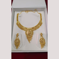 Pari Art Jewellery Forming Floral Design Necklace Set 