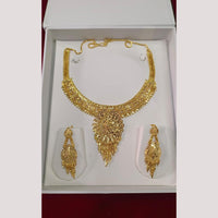 Pari Art Jewellery Forming Floral Design Necklace Set 
