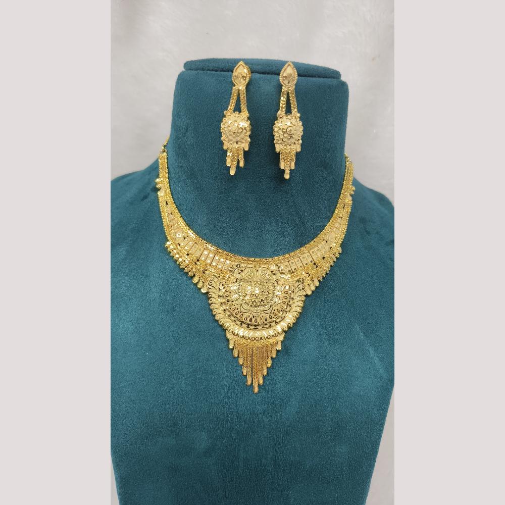Pari Art Jewellery Designer Royal Look Forming Jewellery Necklace Set