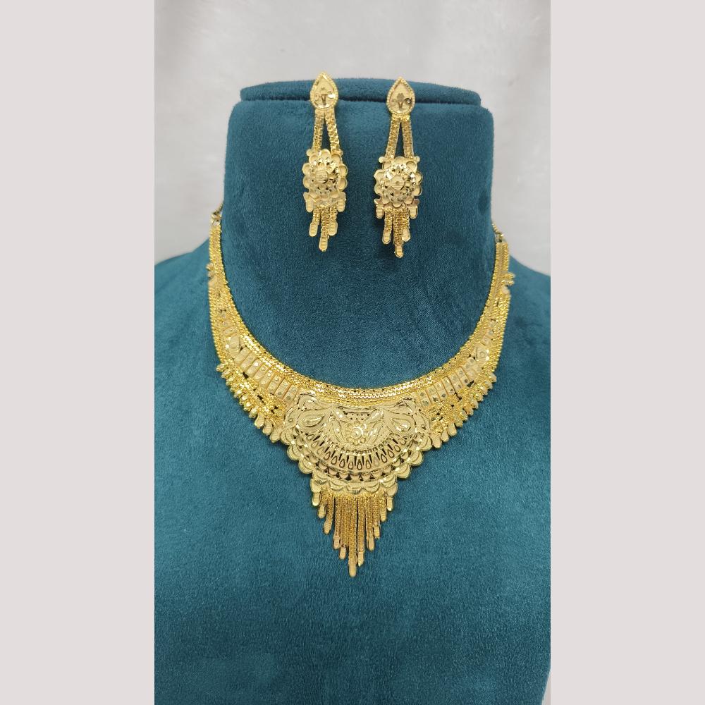 Pari Art Jewellery Designer Royal Look Forming Jewellery Necklace Set