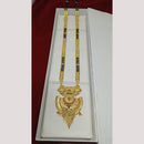 Pari Art Elegant Black Bead Forming Mangalsutra