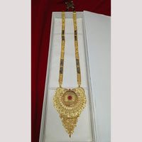 Pari Art Elegant Black Bead Forming Mangalsutra
