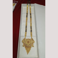 Pari Art Elegant Black Bead Forming Mangalsutra