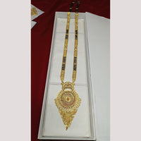 Pari Art Elegant Black Bead Forming Mangalsutra