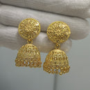 Pari Art Jewellery Royal Bloom Forming Gold Jhumki Earrings