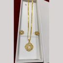 Pari Art Jewellery Forming Chain Pendant Set