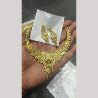 Pari Art Jewellery Glamorous Flower Forming  Jewellery Necklace Set
