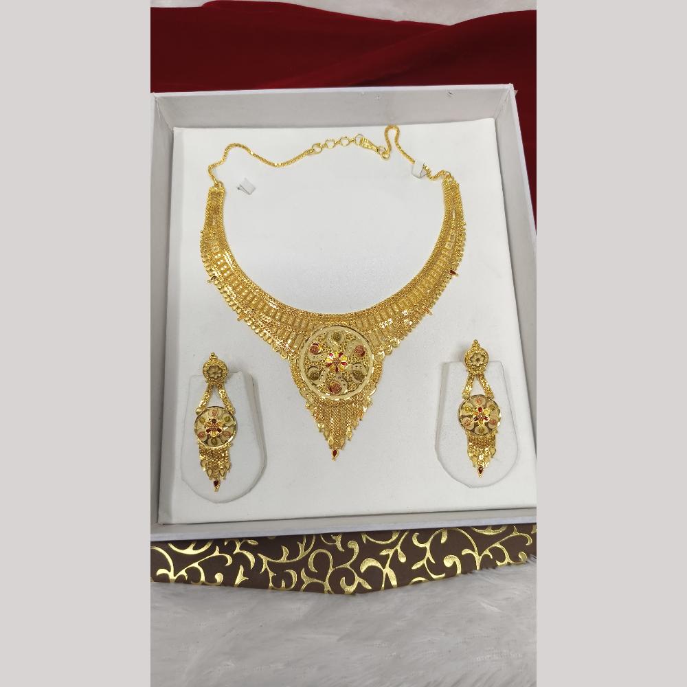 Pari Art Jewellery Glamorous Forming Jewellery Necklace Set