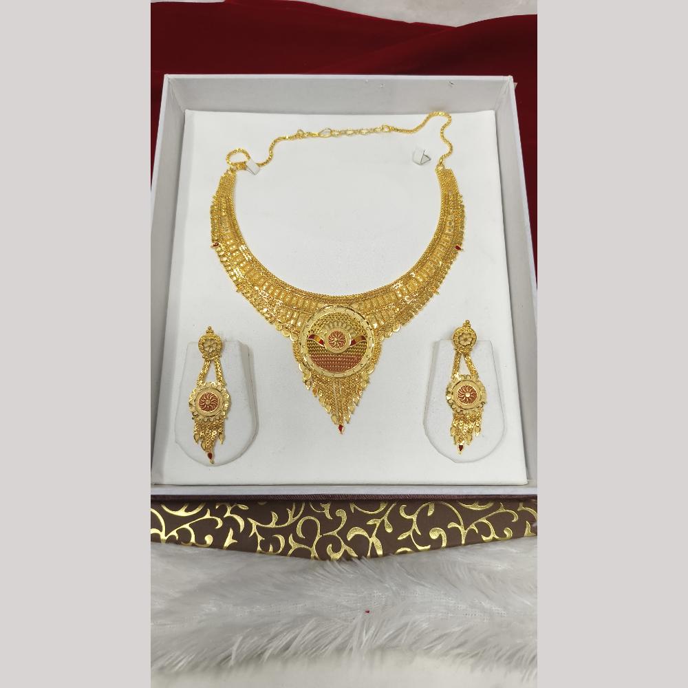 Pari Art Jewellery Glamorous Forming Jewellery Necklace Set