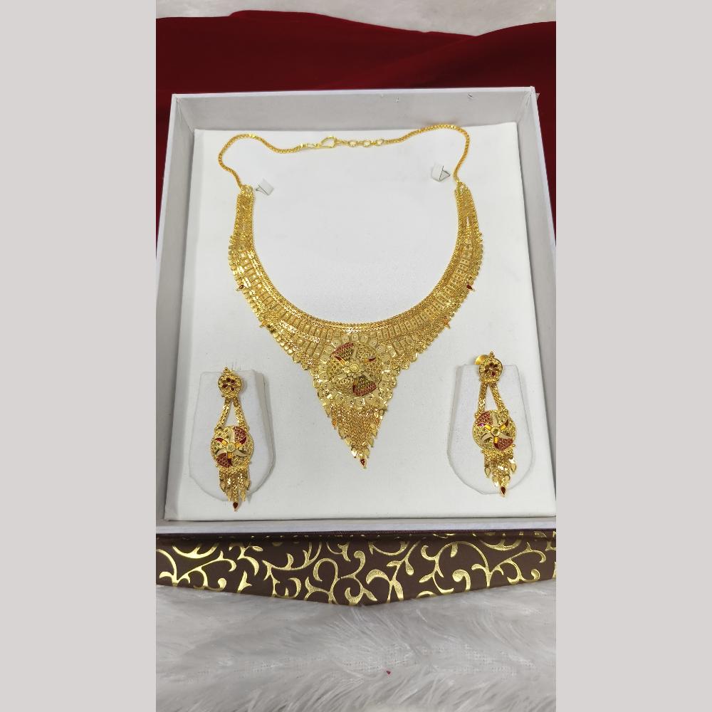 Pari Art Jewellery Glamorous Forming Jewellery Necklace Set